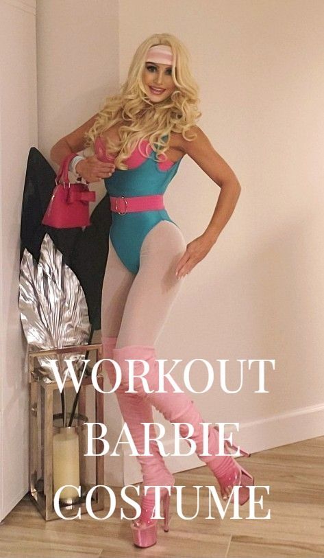 Workout Barbie Costume, Workout Barbie, Doll Character, Halloween Costumes Ideas, Character Costume, Barbie Costume, Toy Story 3, Barbie Toys, Costumes Ideas