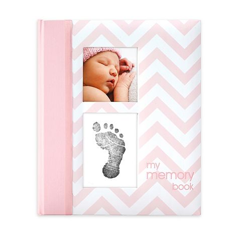 Baby Milestone Book, Book For Baby, Album Journal, Baby Handprint, Pregnancy Journal, Baby Memory Book, Keepsake Books, Baby Footprints, Tiny Prints