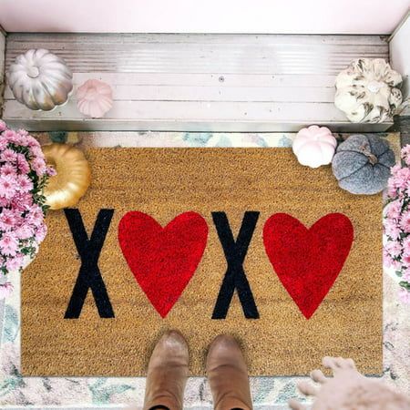 Valentine's Day Decoration Door Mat Antislip Indoor Outdoor Front Door Bathroom Entrance Mat Carpet Carpet Product description Valentine's Day home decoration doormats create a festive atmosphere to welcome Valentine's Day. Material: Polyester Shape :Rectangle Mat : 40 x 60cm Applicable Scope: Hallway ; Entrance ; Door ; Outdoor ; Living Room ; Lobby ; Kitchen. Slip Resistance: Waterproof,Abrasive Resistance; Anti-Slip PVC Fabric feel soft and comfortable, flexible, static, anti-static. Added wa Outdoor Entrance, Happy Valentine's Day, Happy Valentine's, Welcome Mats, Door Mat, Entrance, Indoor Outdoor, Valentine's Day, Design