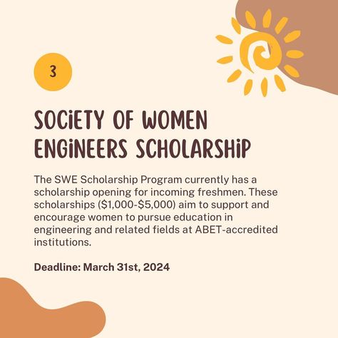 4 scholarships for women in stem! #womeninstem #womenshistorymonth #stem #scholarships Women In Stem, Womens History Month, For Women, On Instagram, Quick Saves, Instagram