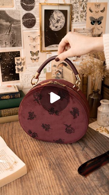 11K views · 2K likes | Fable England on Instagram: "Embrace the seasons most popular colour trend with our Flora Embroidered Bag in Redcurrant Velvet. Burgundy is a colour that represents power and ambition, and we expect nothing less when wearing the hue, whether you’ve opted for a full monochramatic look of introduced it into your interior design it’s a colour we love and hoping to stay. #burgundy #burgundywine #winered" Fable England, Colour Trend, Expect Nothing, Burgundy Wine, Embroidered Bag, Popular Color, Woman Fashion, The Seasons, Wine Red