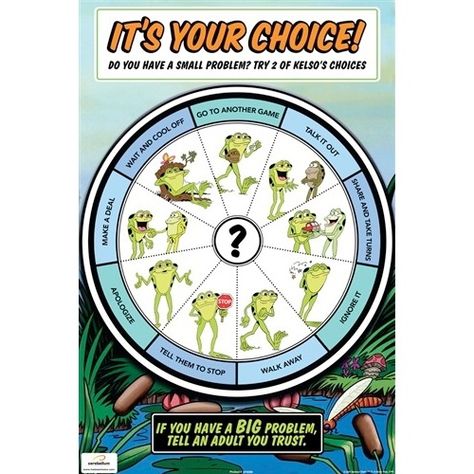 Stop Tattling Starter Kit Resources - Kelso's Choice Kelso Choices, Color Posters, Spanish Posters, Choices Game, Conflict Management, School Social Work, Fun Illustration, Poster Colour, Future Classroom