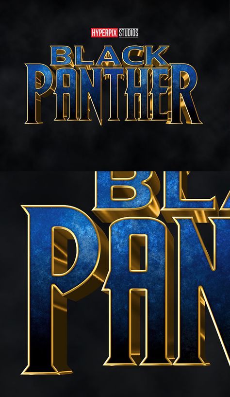 Free Black Panther Cinematic Text Effect is a unique text effect inspired by a great movie named Black Panther. It is available in PSD format with built-in smart object that will helps you to just type your desired text in smart object and save it, style automatically applies to your text. Let your text shine, not only your texts but your logos, shapes, vectors, and any type of layer you want. via @creativetacos Text Effects, Black Panther, Great Movies, Panther, Texts, How To Apply, Marvel, Black