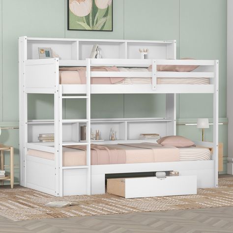 Bunk Beds Boys, Trundle Bed With Storage, Solid Wood Bunk Beds, Low Bunk Beds, Twin Over Twin Bunk Bed, Bunk Beds With Drawers, Wooden Bunk Beds, Wood Bunk Beds, Bunk Beds With Storage