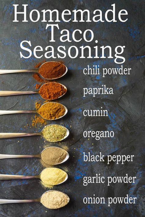 This IS IT! The BEST Homemade Taco Seasoning with the perfect balance of flavors. So quick and easy to make with spices you probably already have in your cupboard. You'll never want to buy prepackaged taco seasoning again! My secret to the best taco seasoning? Best Homemade Taco Seasoning, Taco Spices, Easy Taco Seasoning Recipe, Senior Recital, Homemade Taco Seasoning Mix, Homemade Taco Seasoning Recipe, Homemade Seasoning, Spice Blends Recipes, Taco Seasoning Recipe