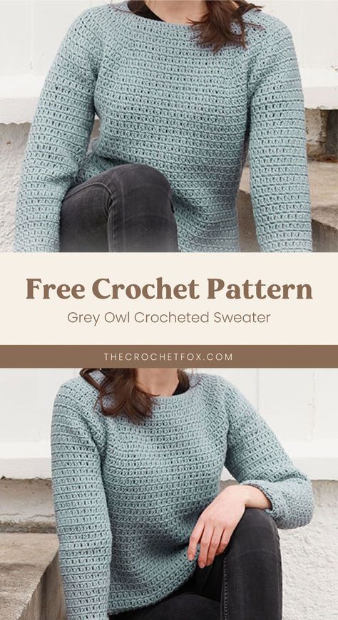 Free Jumper Crochet Pattern, Round Cardigan Crochet Pattern, Raglan Sweater Crochet Pattern, Crochet Top Down Sweater Free Pattern, Crochet Dickie, Top Down Crochet Sweater Pattern Free, Top Down Crochet Sweater Pattern, Crochet Top Down Sweater, Dickie Pattern