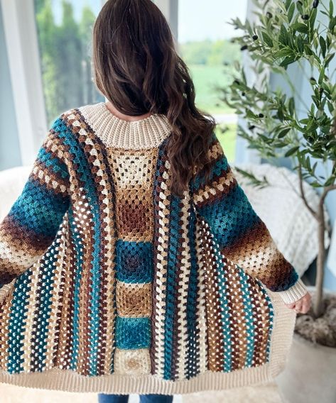 Crochet cardigan pattern free