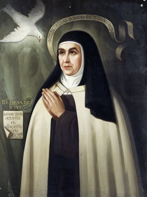 Santa Teresa de Jesus, Santa Teresa d'Ávila, Saint Teresa of Jesus, Saint Teresa of Ávila Theresa Of Avila, St Theresa Of Avila, Saint Teresa Of Avila, Teresa Of Avila, St Teresa, Saint Teresa, Piet Mondrian, Italian Artist, Orthodox Icons