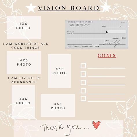 Amazon.com: Vision Board Poster - Manifestation Board Dream Board Law of Attraction (24 x 24): Posters & Prints Vision Board Poster, Hello 2025, Creative Vision Boards, Vision Board Template, Board Template, Manifestation Board, I Am Worthy, Vision Boards, 4x6 Photo