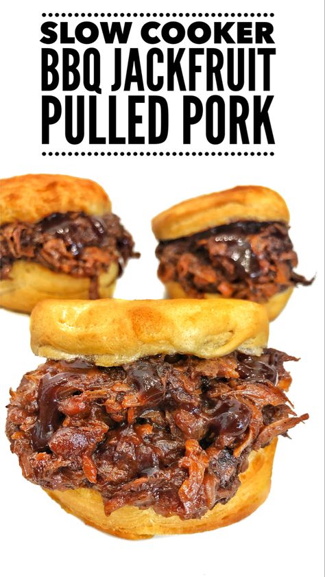 Bbq Jackfruit Sandwiches, Jackfruit Bbq Pulled Pork, Bbq Jackfruit Recipes, Jack Fruit Pulled Pork, Vegetarian Pulled Pork, Grilled Pulled Pork, Vegan Grill, Bbq Pulled Jackfruit, Bbq Pulled Pork Slow Cooker