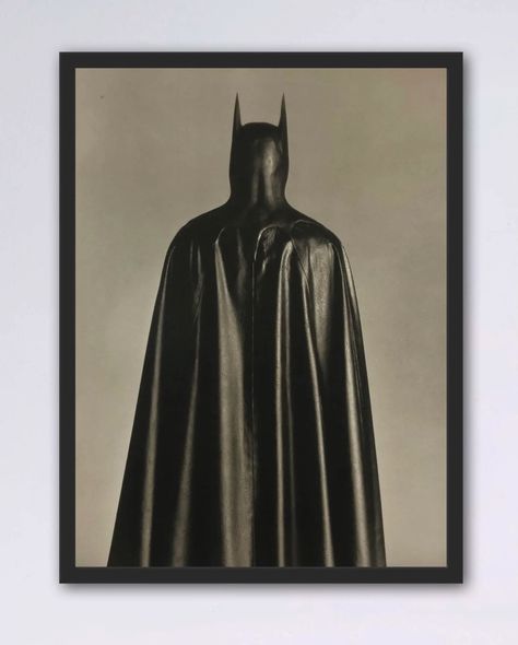 picture frame, gown, gown (clothing), one, wear, cape, art, sculpture, fashion, indoors, dress, woman, painting, adult, man Batman Home Decor, Batman Wall Decor, Room Ideas Vintage, Art Wishlist, Batman Wall Art, Bunker Home, Batman Painting, Batman Decor, Latest Living Room Designs