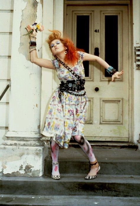 Cyndi Chica Heavy Metal, 80s Fashion Trends, 80s Costume, Mode Hippie, The Wedding Singer, 80s Outfit, Cyndi Lauper, Jane Birkin, 1980s Fashion