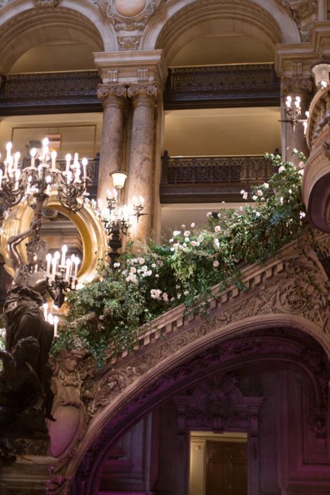 Opera Garnier | floraison-paris.com Ballroom Aesthetic, Opera Garnier Paris, Royalcore Aesthetic, Opera Garnier, Fancy Ball, Aesthetic Architecture, Ball Aesthetic, Castle Aesthetic, Dream Dresses