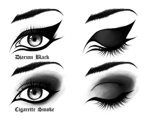 Grimm Love [15] gothic-makeup- ideas_05 Just in case u want to try the goth look lol Formal Gothic Makeup, Eyeliner Looks Goth, Lipstick For Pale Skin, Gothic Make Up, Trans Fashion, Carnaval Make-up, Maquillage Goth, Goth Eye Makeup, Corpse Paint