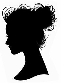 Egnur Face Sillouhette, Shilloute Art, Silhouette Drawing, Girl Silhouette, Arte Inspo, Woman Silhouette, Silhouette Art, 로고 디자인, Paper Cut