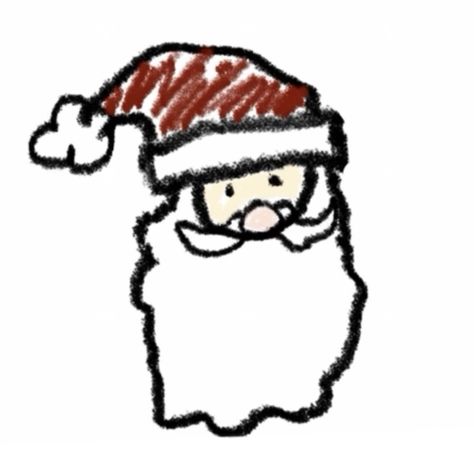 poorly drawn santa drawing Simple Santa Drawing, Santa Doodle, Santa Drawing, How To Draw Santa, Christmas Doodle, Christmas Doodles, Santa Christmas, Doodles, Snoopy