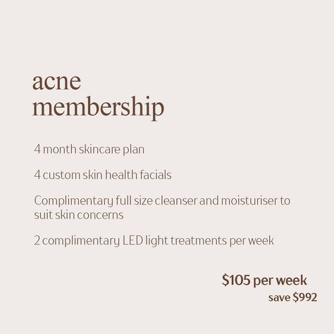 Start your skincare journey with our newly enhanced skincare memberships! Elevate your skincare routine in 2024 by embracing the benefits of a consistent beauty routine tailored just for you 🫧 Our memberships cater to individual skin concerns, and alongside our professionally trained skin therapists, we will analyse your skin type and create a personalised 4 month plan to tackle your specific areas of focus. Radiant skin awaits – invest in your skin today! Visit the link in our bio to fi... Invest In Your Skin, Skin Therapist, Skin Concern, Beauty Routine, Radiant Skin, Skin Type, Skin Health, Beauty Routines, Skincare Routine