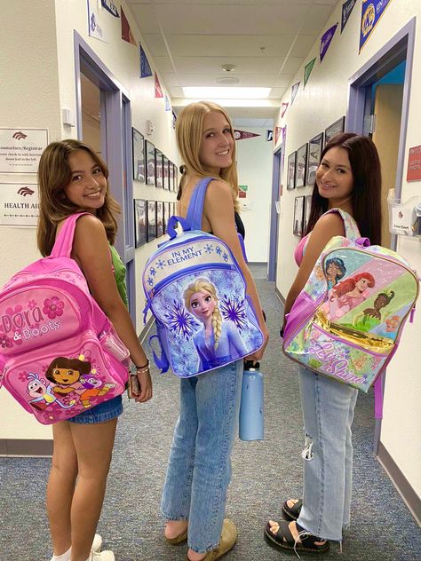 Senior Bag Ideas, Senior Backpacks Funny, Senior Year Kids Backpacks, Senior Year Kids Backpacks Ideas, Senior Bookbags, Senior Backpack Ideas Funny, Senior Kid Backpack Ideas, Senior Bookbag Ideas, Kids Backpack Senior Year