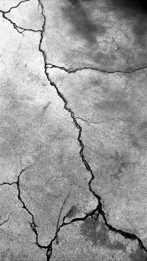 Concrete Cracks Art, Concrete Pattern Texture, Concrete Drawing, Cracked Ground, Wet Concrete, Cracked Texture, Cracked Concrete, Road Texture, Cracked Wallpaper