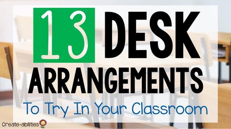 13 Classroom Desk Arrangements To Try In Your Room – Create-abilities Kagan Seating Arrangement, Best Seating Arrangement Classroom, Talkative Class, Classroom Desk Arrangement, Talkative Students, Desk Arrangement, Classroom Seating Arrangements, Free Desk, Desk Arrangements