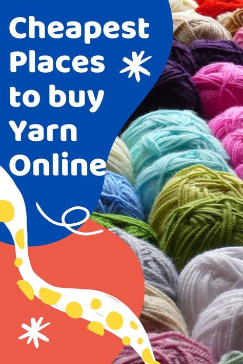 Where to Buy Cheap Yarn Online | A Thrifters Guide > Littlejohn's Yarn Free Yarn How To Get, Where To Buy Yarn In Bulk, Yarn Sale Clearance, Soft Yarn Projects, Different Types Of Yarn For Crochet, What To Make With Cotton Yarn, Make Yarn, Acrylic Yarn Projects, Where To Buy Yarn