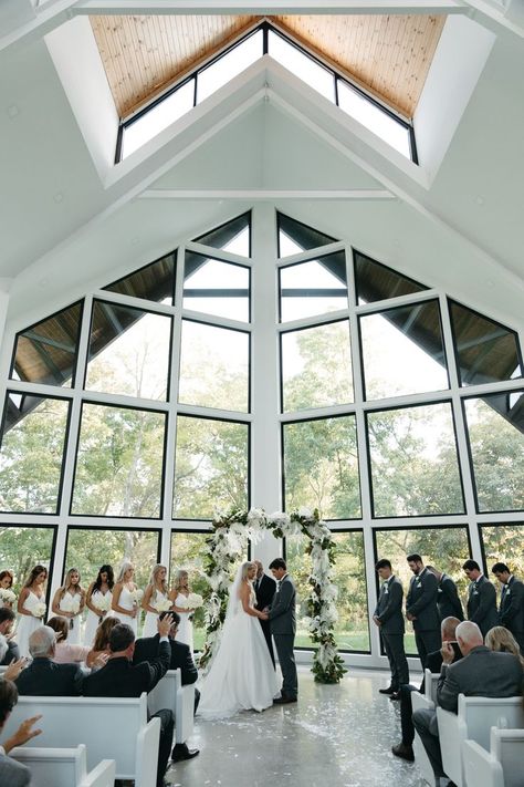 Osage House Arkansas, Glass Chapel Wedding, Arkansas Wedding Venues, Getting Ready Pictures, Glass Chapel, Freckled Fox, Fox Photography, Groomsmen Photos, White Bridesmaid