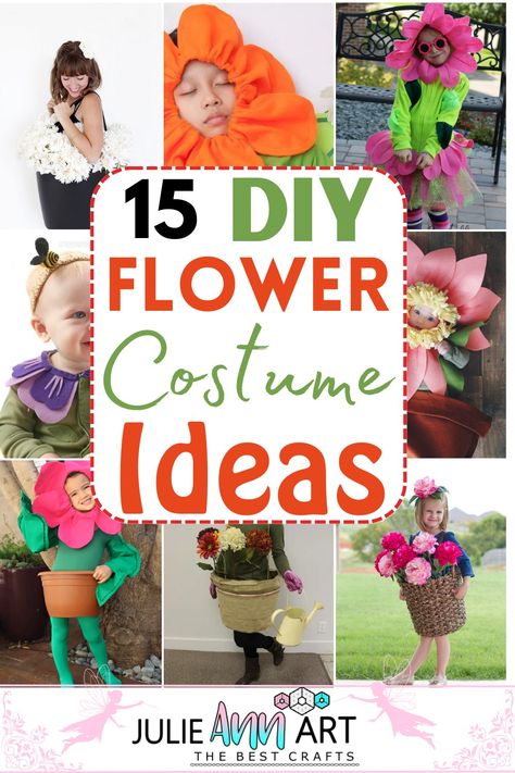 Every speaking and walking flower in your life deserves to dress in a DIY flower costume, and thankfully, each one will look so beautiful and blossom blooms on you. Take inspiration and guidance from these DIY flower costume ideas for a budding lover, turning blossoms into wearables for a small one or a giant dear. You will find everything in this list using various materials, from flower costumes of many flower species to tutu flowers, headdresses, flower pots, roses, and more! Costume Flower Diy, Felt Flower Costume, Flower Dress For Kids, Homemade Flower Costume, Diy Flower Headpiece Costume, Flower Garden Costume, Poppy Flower Costume, Diy Flower Pot Costume, Garden Theme Costume