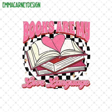 Gift For Librarian, My Love Language, Valentine Png, Short Books, Gifts For Librarians, Book Gift, Love Language, Love Languages, Valentine Gift