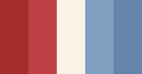 Red White And Blue Color Scheme, Vintage Red White And Blue Color Palette, Blue Red Cream Color Palette, Dark Blue Red Green Color Palette, Red Color Pallete Colour Schemes, Blue Red Color Scheme, Red And Blue Colour Scheme, Red Blue White Color Palette, Red Blue Color Scheme