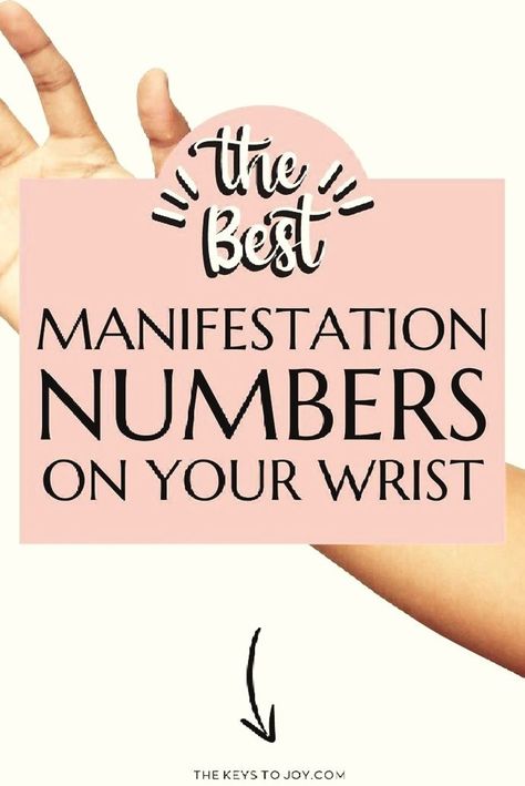 Discover how to manifest your desires using Grabovoi Codes on your wrist. This guide reveals the 15 best manifestation numbers that can transform your life. Perfect for anyone looking to harness the power of numerology and take their manifesting practices to the next level. Learn more on our website; https://thekeystojoy.com Manifestation Numbers, Grabovoi Codes, Expression Number, Energy Healing Spirituality, Being Used Quotes, Affirmations For Women, Spiritual Manifestation, Abraham Hicks Quotes, Positive Motivation