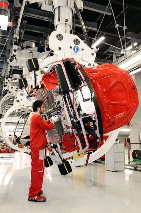 Flavio Manzoni, Serenity Aesthetic, Ferrari Ff, Royce Car, Car Showroom, Assembly Line, The Factory, Manufacturing Facility, Production Line