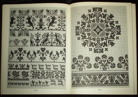 Book Charted Folk Embroidery Pattern Romanian German Austria Ethnic Design Saxon Embroidery Ornaments, German Folk, Redwork Embroidery, German Art, Folk Embroidery, Cross Stitch Borders, Antique Quilts, Diy Crafts Jewelry, Vintage Embroidery