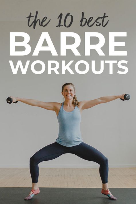 Sculpt and tone at home with these 10 FREE Barre Workouts At Home! From beginner barre workouts, to barre ab workouts, to advanced cardio barre fitness workouts -- these 10 online barre classes offer something for everyone! Barre at home and tone your legs, butt, thigh, arms and abs! Barre Workout Video, Cardio Barre, Barre Fitness, Barre Workouts, Nourish Move Love, Gym Exercises, Oblique Workout, Fitness Habits, Workouts At Home