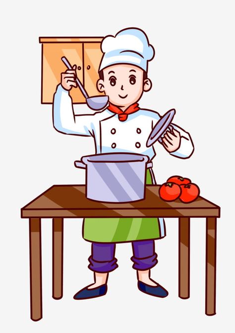 illustration,hand painted,food,cooking,chef,character,hotel,taste salty,food clipart,chef clipart,cooking clipart,hotel clipart,character clipart,chef hat,chef cook,chef hat clipart,taste clipart Chef Clipart, Chef Images, Cooking Clipart, Cooking Png, Cooking Icon, Cartoon Chef, Gourmet Catering, Hat Clipart, Chef Logo