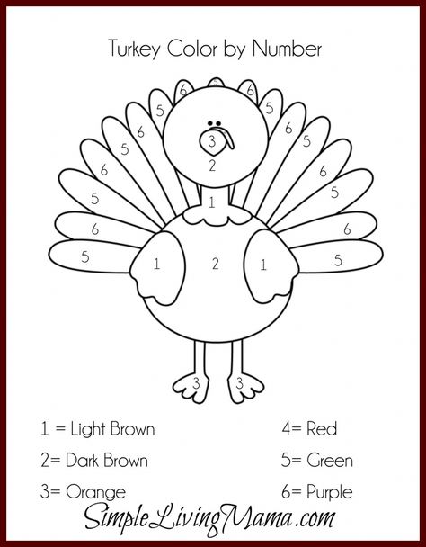 What do your kids do while you prepare the Thanksgiving meal? Here are a few simple activities that can help occupy your kiddos for a bit while you cook. There is an easy turkey color by number and links to a Thanksgiving coloring book, printable placemats, and emergent readers for your littlest ones who are just starting to read. All of these things are FREE! Thanksgiving Kindergarten, Thanksgiving School, Thanksgiving Activities For Kids, Thanksgiving Color, Thanksgiving Preschool, Thanksgiving Crafts For Kids, Thanksgiving Theme, Free Thanksgiving, Thanksgiving Printables