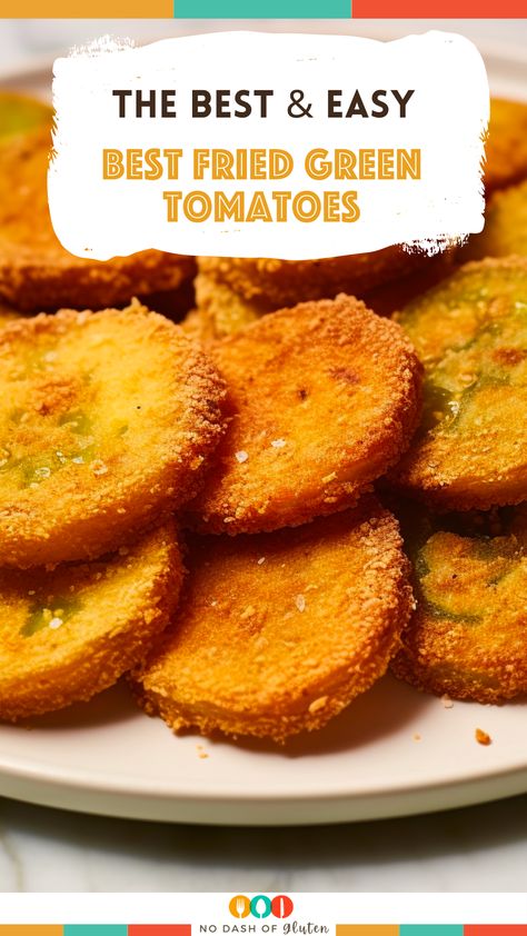 Tomato Recipes Crockpot, Fried Green Tomatoes Recipe Easy, Best Fried Green Tomatoes, Fried Green Tomatoes Recipe, Fried Veggies, Tomato Pie Recipe, Tomatoes Recipes, Green Tomato Recipes, Fried Tomatoes