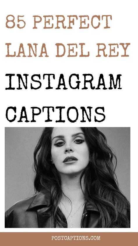 Whether you’re in search of a caption for a moody nature shot or a glamorous selfie, these captions are sure to elevate your Instagram game. Lana Del Rey Lyrics Captions| Lana Del Rey Lyrics Instagram Captions| Lana Del Rey Songs Lyrics Quotes| Lana Del Rey Instagram Captions| Lana Del Rey Captions for Instagram| Lana Del Rey Ig Captions Lana Del Rey Pick Up Lines, Songs Like Lana Del Rey, Lana Del Rey Birthday Quotes, Song Lyrics Quotes Lana Del Rey, Lana Instagram Captions, Lana Del Rey Ig Captions, Moody Instagram Captions, Lana Del Rey Summer Captions, Lana Del Ray Quote