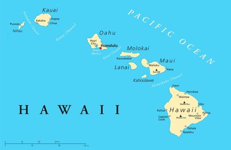 Wondering what's the best Hawaiian Island to visit? Here's a Hawaiian Islands Map and a Comparison of all the Hawaiian Islands. Wailuku Maui, Hawaiian Islands Map, Best Hawaiian Island, Map Of Hawaii, Kailua Hawaii, Nursing License, Hawaii Travel Guide, North Shore Oahu, Hawaiian Tattoo