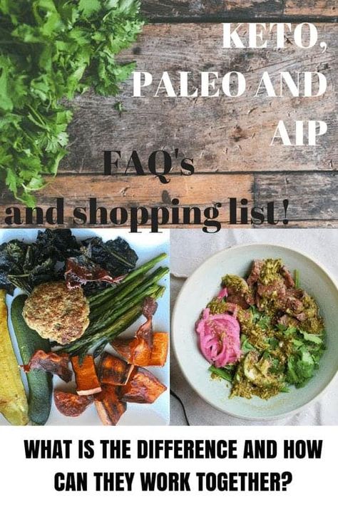 I'm breaking down the keto basics, paleo principles and AIP basics to explain how keto vs. paleo is more like keto + paleo for the win! Paleo Vs Keto, Aip Diet, Popular Diets, Paleo Recipes Easy, Paleo Lifestyle, Keto Paleo, Easy Paleo, Diets For Beginners, Paleo Breakfast