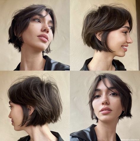 Short Tomboy Haircut, Tomboy Haircut, Hair Everyday, Trendy Bob Hairstyles, Hot Haircuts, Haircut Types, Haircuts Straight Hair, Trending Haircuts, Short Hair Styles Easy