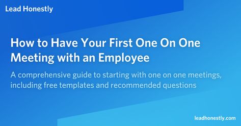 One On One Meeting Employee, One On One Meeting, Nurse Leader, Staff Motivation, How To Motivate Employees, New Employee, Team Building Activities, Sharing Quotes, Employee Engagement