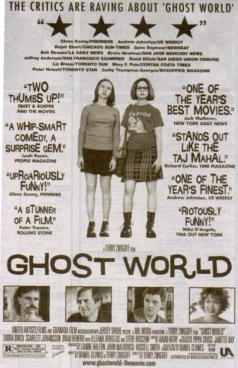 Brad Renfro, Thora Birch, Ghost World, Steve Buscemi, World Photo, Band Posters, By Terry, Film Posters, Room Posters