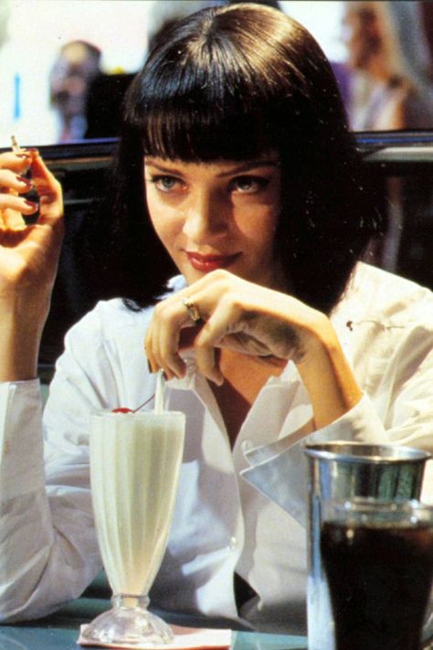 Uma Thurman Pulp Fiction, Visuell Identitet, Quentin Tarantino Movies, Tarantino Films, Krysten Ritter, Bon Film, I Love Cinema, Mandy Moore, Uma Thurman