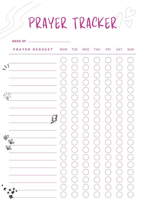 #Tracker_For_Journal #Prayer_List_Printable #Prayer_Timetable #Bible_Tracker Tracker For Journal, Prayer Tracker, Jesus Printable, Womens Bible, Printable Habit Tracker, Connect With God, Christian Content, 2024 Goals, Journal Notes