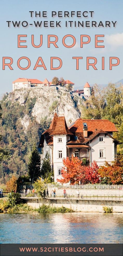 Planning a European road trip this fall? Click here for a two-week itinerary that will guide you through some of the continent's most beautiful countries like Germany, Slovenia, Croatia and Austria!    #RoadTripEurope #EuropeRoadTrip #RoadTrip #RoadTripping #Europe #EuropeTravel #EuropeVacation #BestOfEurope #EuroTrip #VisitEurope #EuropeanTravel #EuropeanTourism #CrossCountry #TravelTheWorld #AdventureAwaits  #BucketList #TravelGoals #WorldTraveller #TravelBlogger #TravelBlog #52CitiesBlog Bucket List Europe, Beautiful Countries, European Road Trip, Road Trip Planner, Fall Road Trip, Road Trip Europe, Europe Itineraries, European Cities, Road Trip Destinations