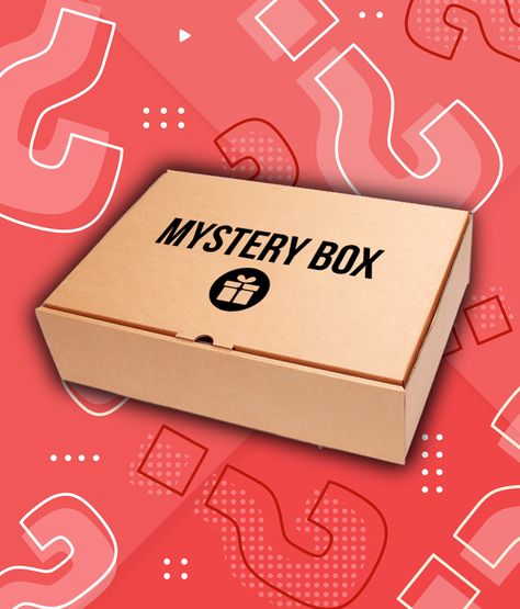 Small Business Mystery Box Ideas, Mystery Box Design, Mystery Box Ideas, Slime Package, Slime Box, Cream Photography, Diy Gym, Movies Box, Deep Box Frames