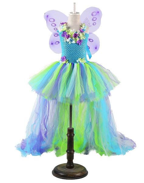 Fairy Princess Dress, Fairy Princess Costume, Dream Kids, Fairy Festival, Christmas Party Gift, Fairy Princess, Girl Princess Dress, Fairy Princesses, Long Train