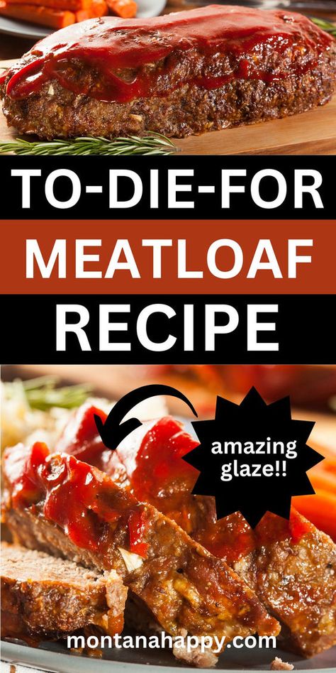 If you're looking for the absolute best recipe for meatloaf, you've found it! This recipe is absolutely amazing!! It's so easy to make too. / Meatloaf Recipes Easy / Meatloaf Recipes Best / Easy Meatloaf Recipe / Easy Dinner Ideas / Delicious Food / Dinner Recipes for Family / Recipes with Ground Beef / Beef Recipes for Dinner / Beef Recipes for Dinner Main Dishes / Easy Family Recipes Meatloaf Recipes Best, Baked Meats, Recipe For Meatloaf, Meatloaf Recipes Easy, Ground Beef Meatloaf, Tasty Meatloaf Recipe, The Best Meatloaf Recipe, Beef Meatloaf Recipes, Best Meatloaf Recipe