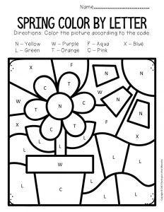 Color by Capital Letter Spring Preschool Worksheets Flower Spring Color By Number Preschool, May Flowers Coloring Pages, Spring Math Worksheets Preschool, Spring Math Worksheets Kindergarten, Color By Number Printable Free Spring, Color By Numbers Preschool, Spring Color By Number Free, Preschool Color By Number Free, Spring Color Sheets