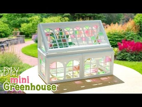 (74) DIY Desk Greenhouse – How To Make Mini Greenhouse Plant Nursery From Photo Frames - YouTube Diy Greenhouse Cheap Easy Small, Diy Mini Greenhouse, Ship House, Mini Library, Pot Storage, Planting Pot, Greenhouse Plants, Mini Greenhouse, Diy Greenhouse